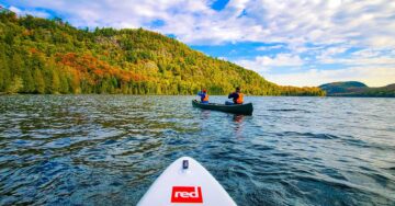 fall canoe