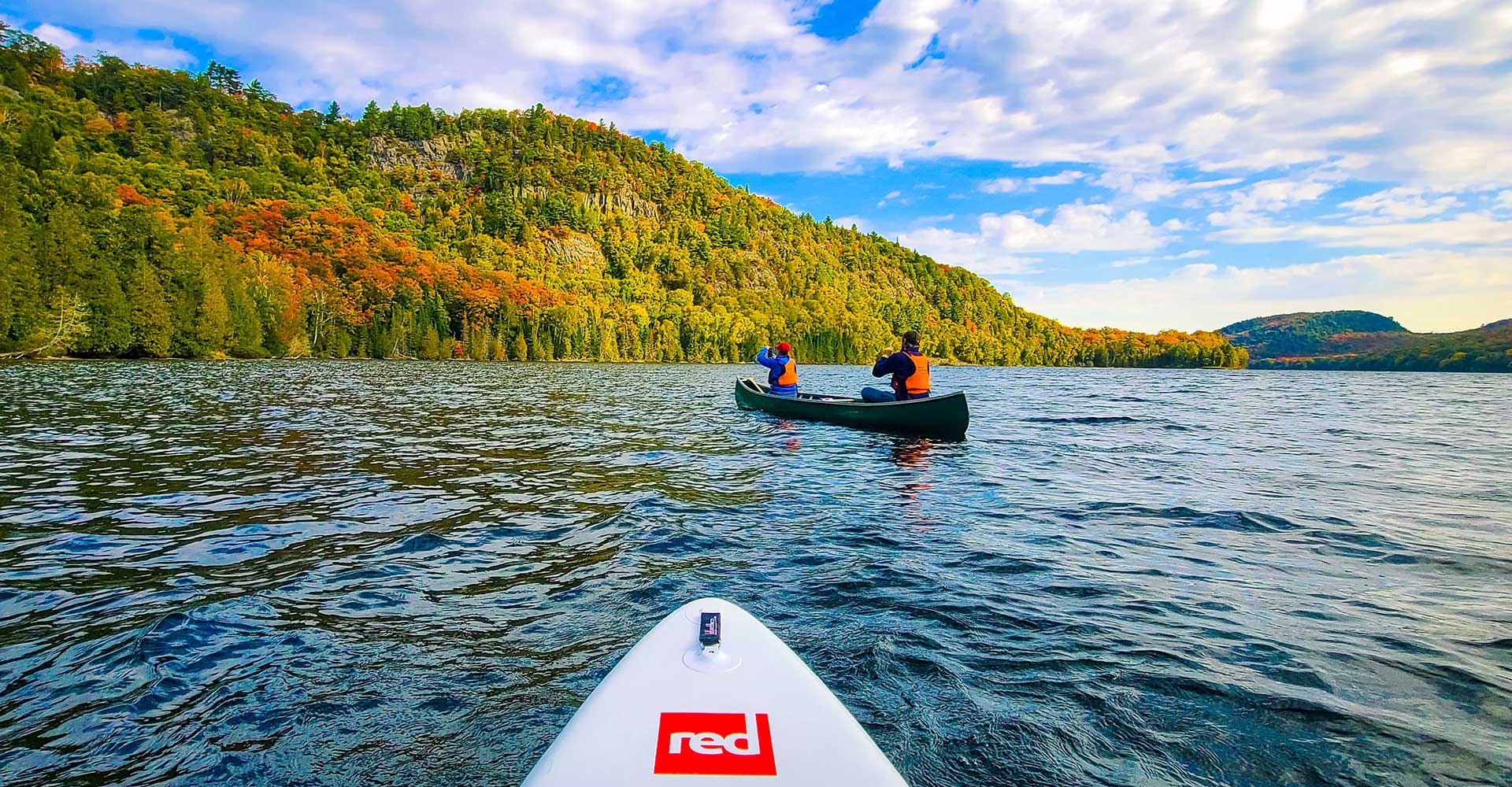 fall canoe