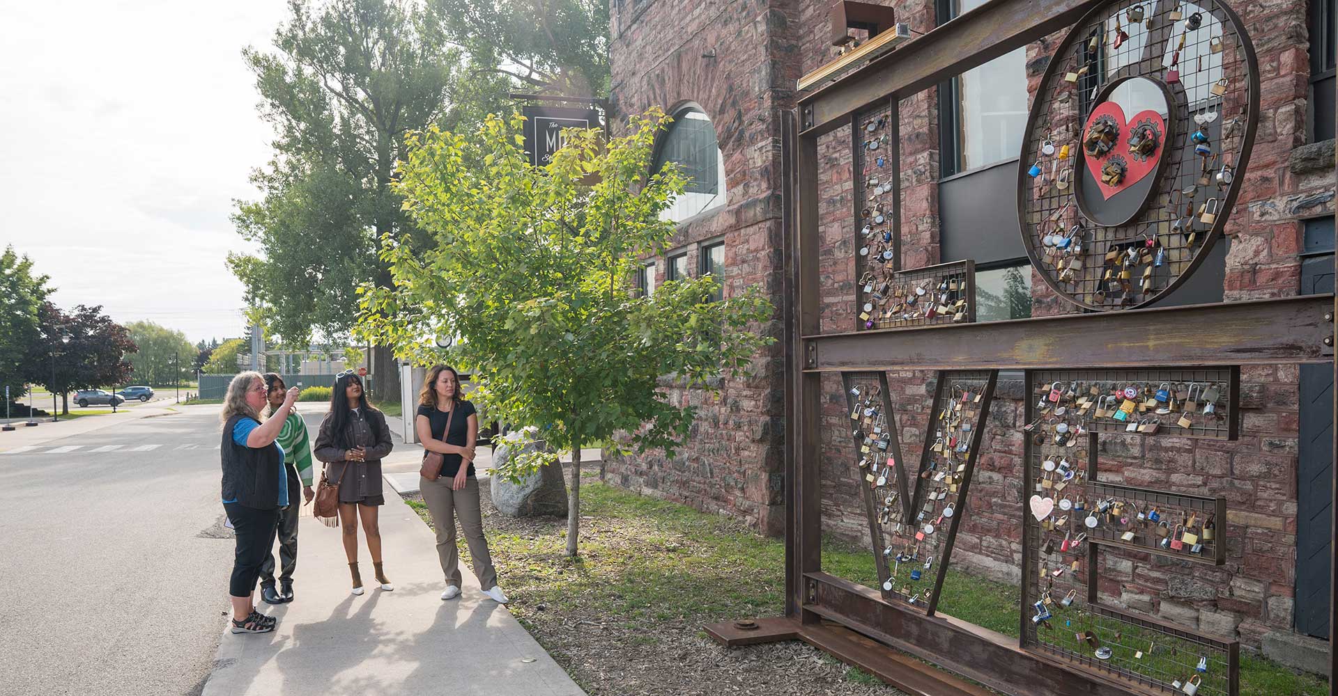 culture canal district love sign