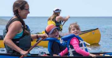 lake superior family canoe trip